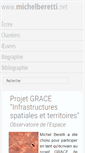 Mobile Screenshot of michelberetti.net